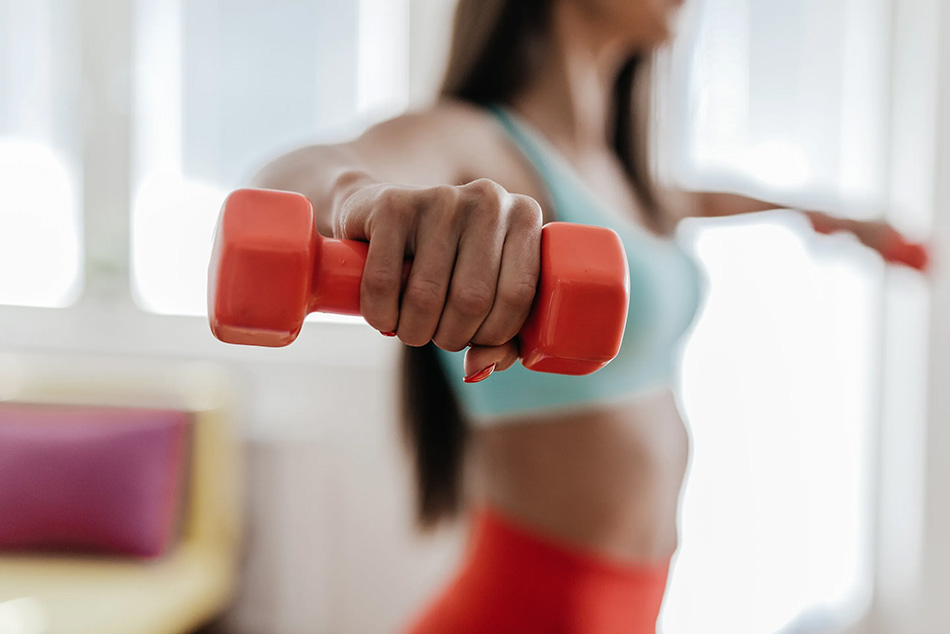 How To Strengthen The Pelvic Floor Using Arm Weights